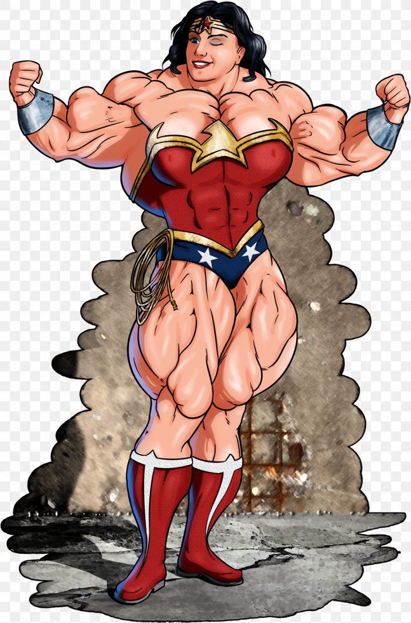 Superhero Drawing Wonder Woman Fan Art Comics, PNG, 1056x1600px, Superhero,  Art, Bodybuilder, Bodybuilding, Cartoon Download Free