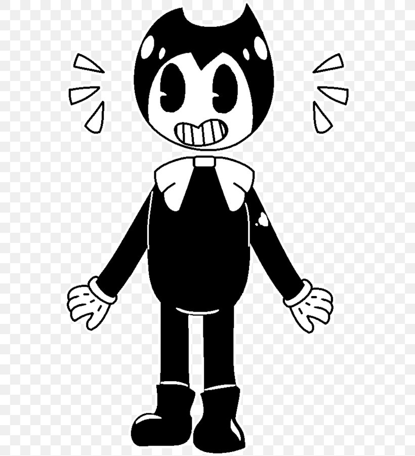 Bendy And The Ink Machine Drawing Clip Art Image Video Games, PNG, 569x901px, Bendy And The Ink Machine, Art, Blackandwhite, Cartoon, Dance Download Free