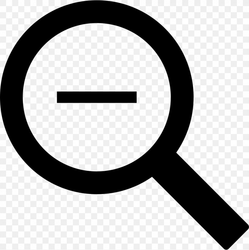 Plus And Minus Signs Magnifying Glass Subtraction, PNG, 980x982px, Plus And Minus Signs, Magnification, Magnifier, Magnifying Glass, Subtraction Download Free