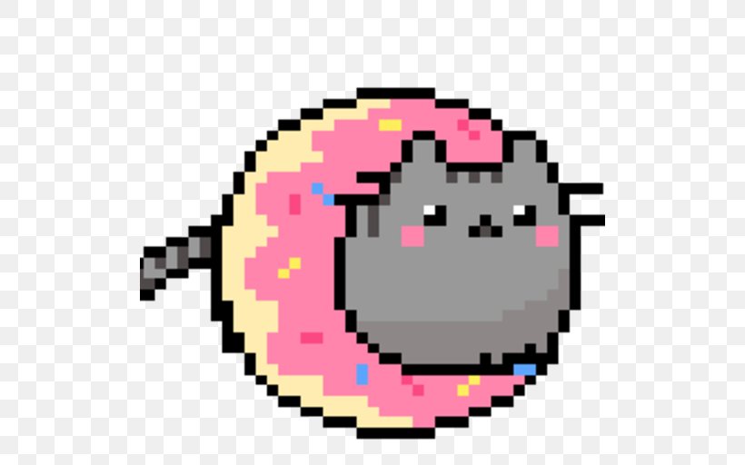 Nyan Cat Go Donuts Pusheen, PNG, 512x512px, Cat, Cartoon, Donuts, Grumpy Cat, Magenta Download Free