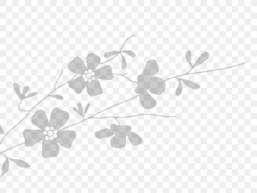 Twig Plant Stem Leaf Pattern, PNG, 1024x768px, Twig, Black And White, Branch, Flora, Flower Download Free