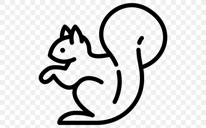 Cat Squirrel Chipmunk Rodent Clip Art, PNG, 512x512px, Cat, Animal, Area, Black And White, Canidae Download Free