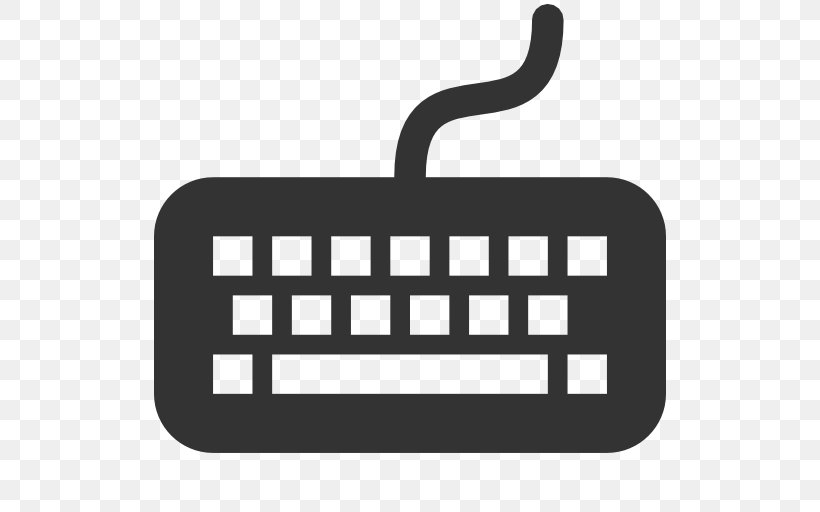 Computer Keyboard Computer Mouse Clip Art, PNG, 512x512px, Computer Keyboard, Black And White, Brand, Computer Hardware, Computer Monitors Download Free