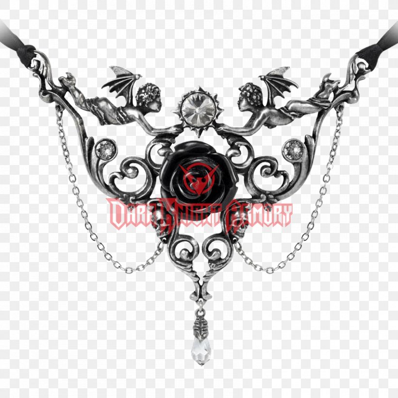 Earring Necklace Charms & Pendants Jewellery Pewter, PNG, 850x850px, Earring, Alchemy Gothic, Bijou, Black Rose, Body Jewelry Download Free