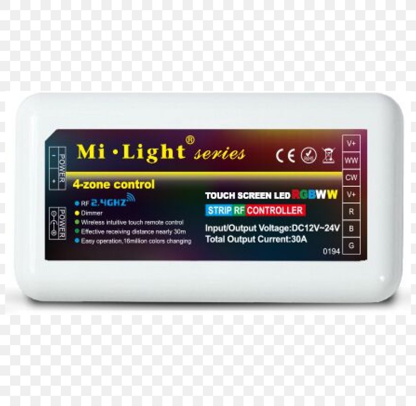 LED Strip Light Light-emitting Diode RGB Color Model RGBW, PNG, 800x800px, Light, Aaa Battery, Color, Controller, Dimmer Download Free