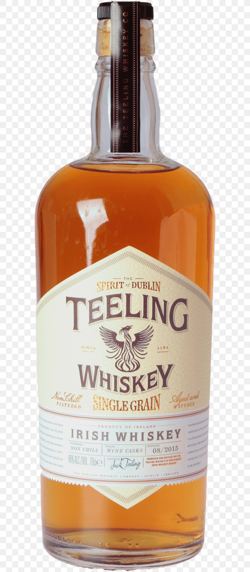 Tennessee Whiskey Irish Whiskey Grain Whisky Teeling Distillery, PNG, 600x1875px, Tennessee Whiskey, Alcoholic Beverage, Blended Whiskey, Bottle, Dessert Wine Download Free