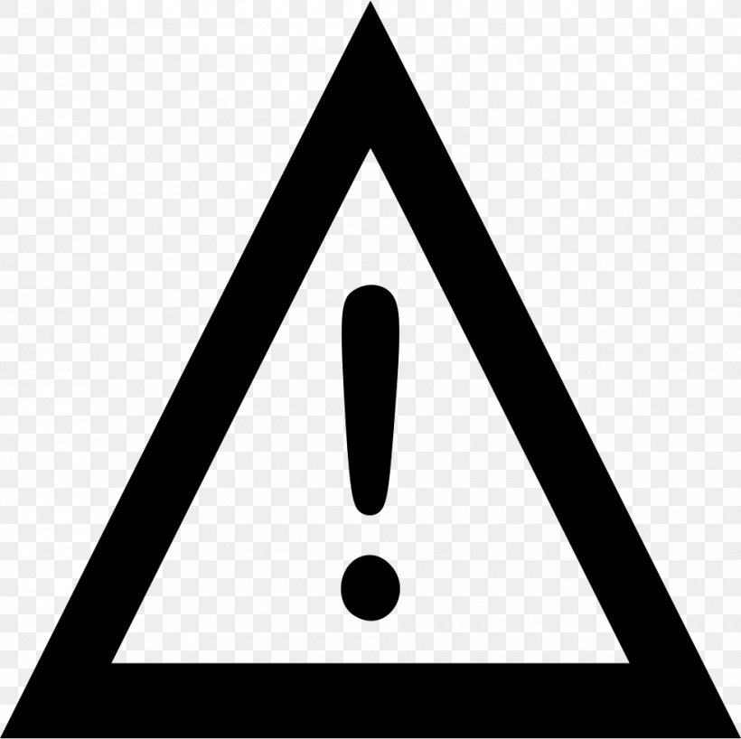 Warning Sign Symbol Information, PNG, 980x978px, Sign, Area, Black And White, Communicatiemiddel, Hazard Download Free