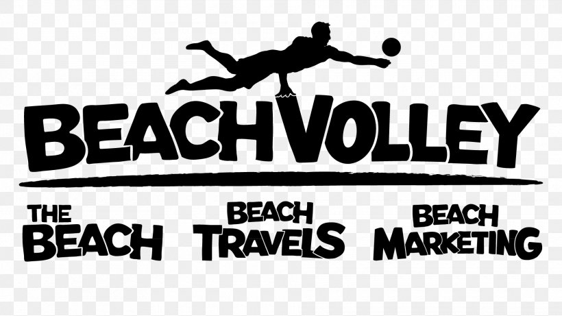 Recreation Beach Volleyball Logos Text, PNG, 1920x1080px, Recreation, Area, Beach, Beach Volleyball, Black And White Download Free