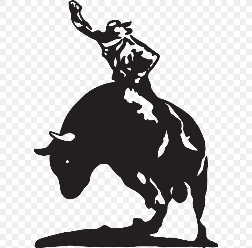 Bull Riding Cattle Ox Decal, PNG, 600x806px, Bull, Art, Black And White, Bull Riding, Cattle Download Free