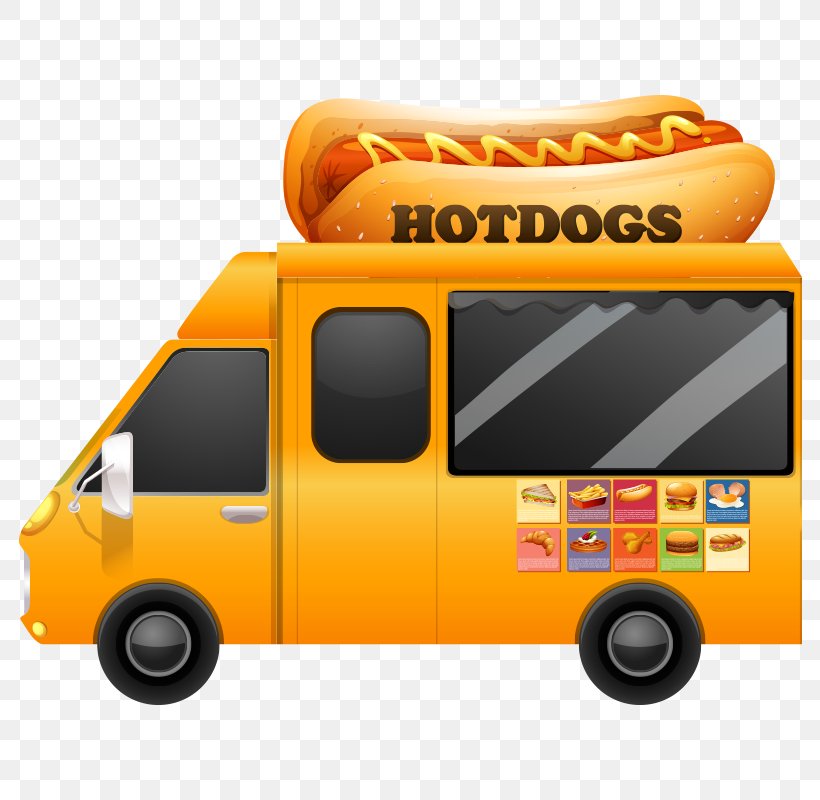 Hot Dog Hamburger Vector Graphics Food Take-out, PNG, 800x800px, Hot Dog, Automotive Design, Brand, Commercial Vehicle, Dog Download Free