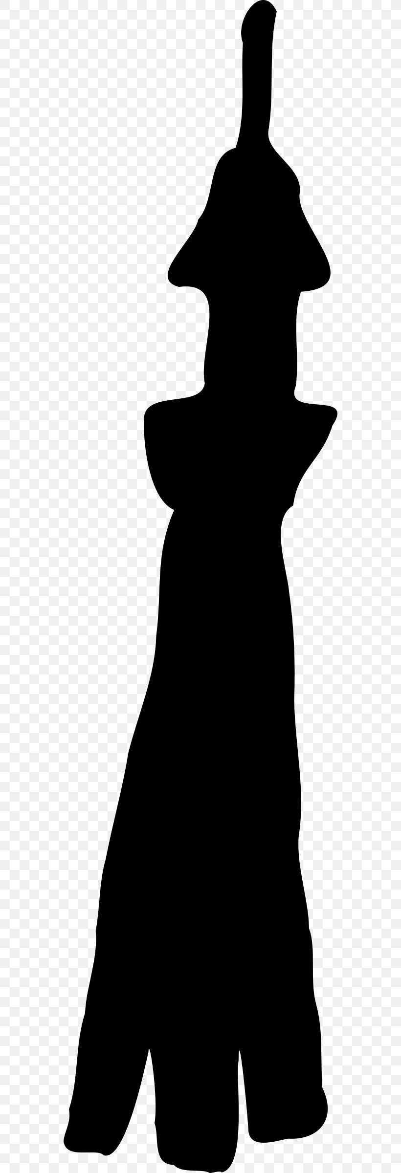 Silhouette Clip Art, PNG, 560x2400px, Silhouette, Art, Black, Black And White, Deviantart Download Free