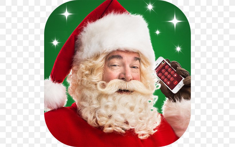 Call From Santa Santa Claus Telephone Call Voicemail Text Messaging, PNG, 512x512px, Call From Santa, Android, Caller Id, Christmas, Christmas Ornament Download Free