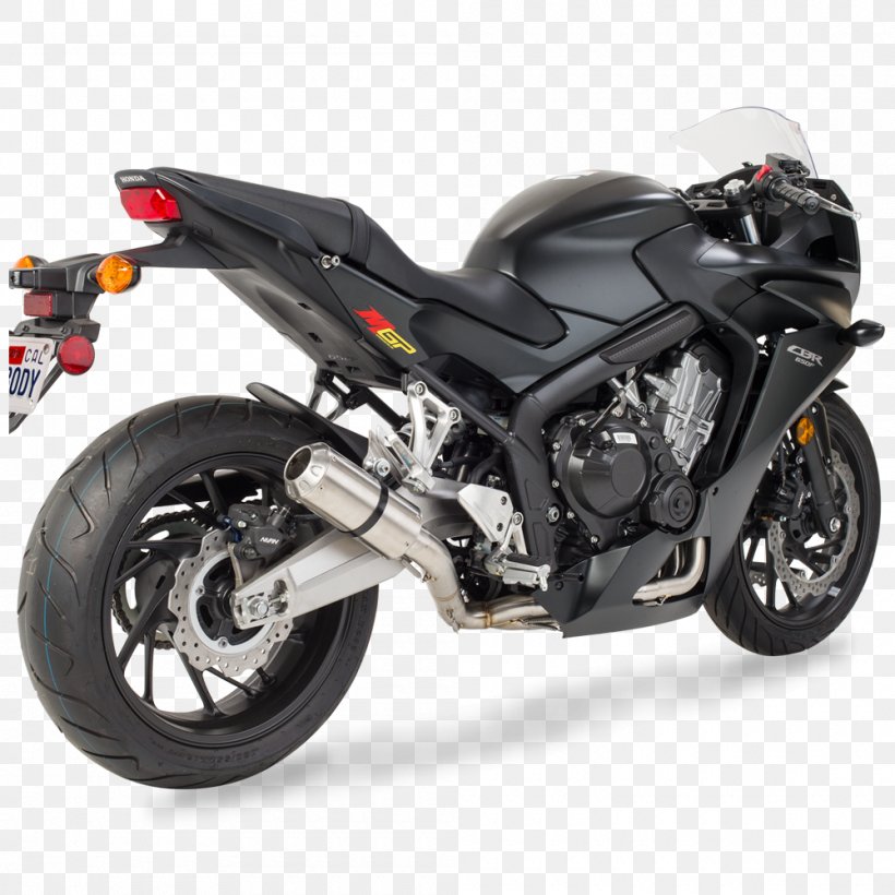 Exhaust System Tire Honda CBR650F Motorcycle, PNG, 1000x1000px, Exhaust System, Auto Part, Automotive Exhaust, Automotive Exterior, Automotive Lighting Download Free