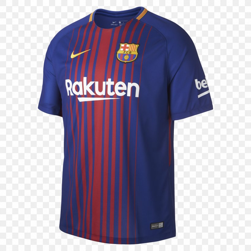 FC Barcelona T-shirt Sports Fan Jersey 2017–18 La Liga Football, PNG ...