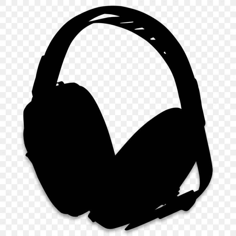 Headphones Black & White, PNG, 1000x1000px, Headphones, Audio Equipment, Black M, Black White M, Electronic Device Download Free