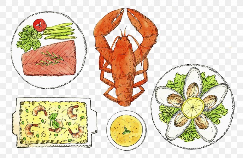 Seafood Buffet, PNG, 1024x666px, Seafood, Buffet, Crayfish, Cuisine, Dish Download Free