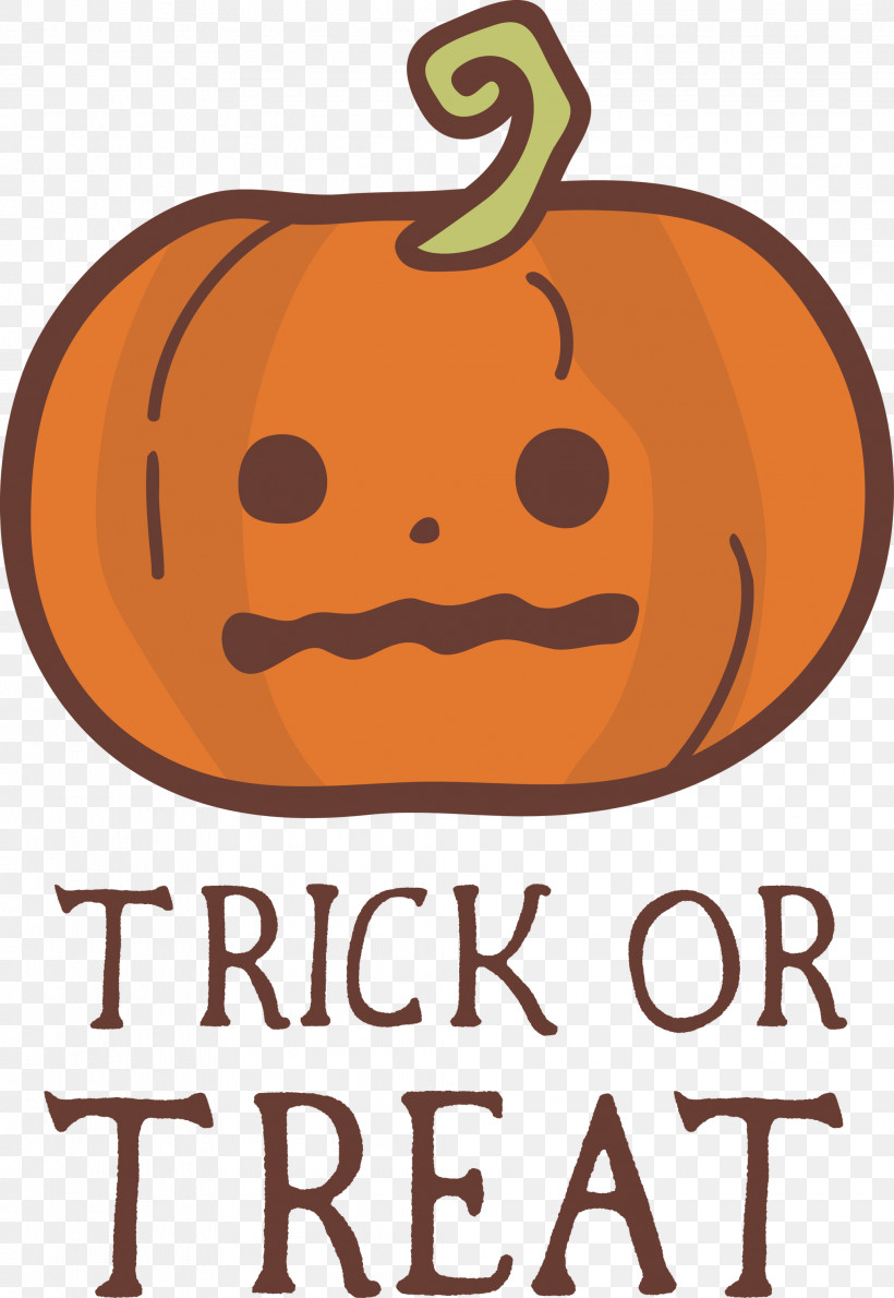 Trick Or Treat Trick-or-treating Halloween, PNG, 2066x3000px, Trick Or Treat, Calabaza, Cartoon, Fruit, Halloween Download Free