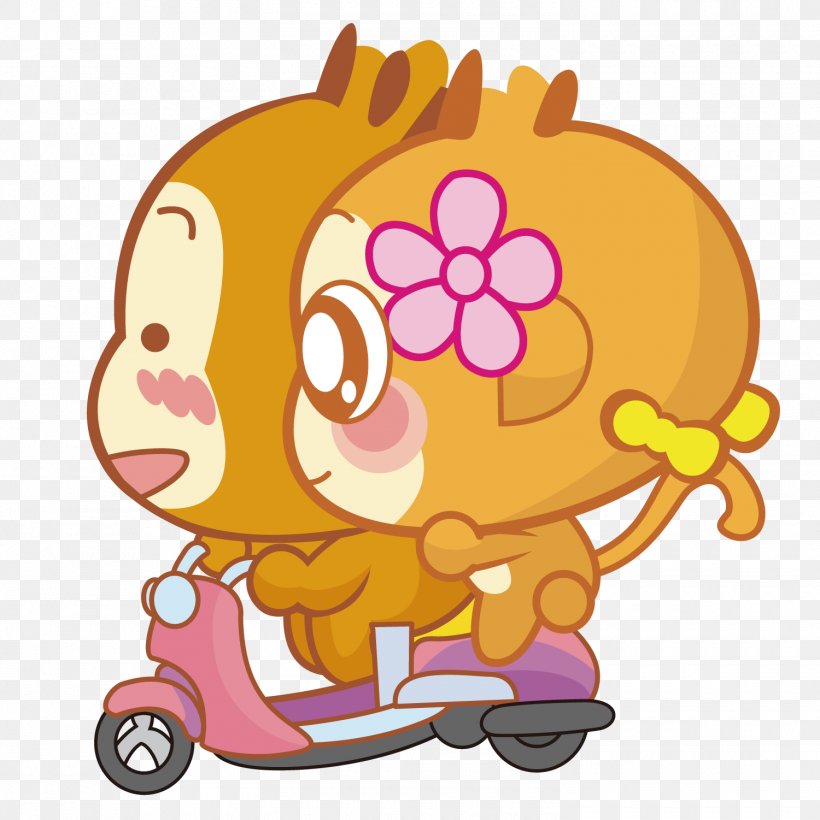 Cartoon Monkey, PNG, 1500x1501px, Car, Art, Cartoon, Child, Comics Download Free