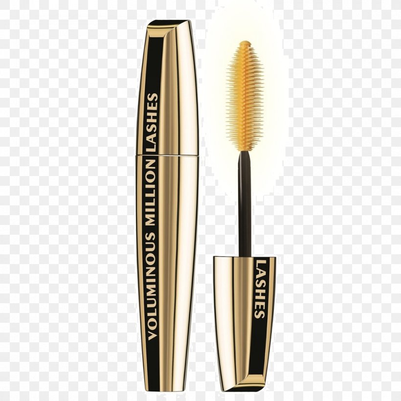 L'Oréal Voluminous Million Lashes Mascara Cosmetics LÓreal Eyelash, PNG, 1000x1000px, Mascara, Cosmetics, Eyelash, Lipstick, Loreal Download Free