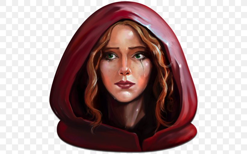 Magic Colors Farm Frenzy Lite Mr Plumber Red Riding Hood (full) TA: Little Red Riding Hood, PNG, 512x512px, Watercolor, Cartoon, Flower, Frame, Heart Download Free