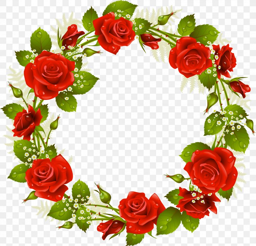 Rose Picture Frames Clip Art, PNG, 2912x2801px, Rose, Artificial Flower, Cut Flowers, Decor, Floral Design Download Free