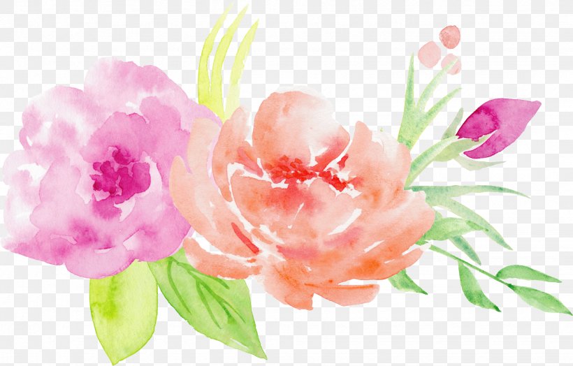Watercolor Painting Flower Bouquet Illustration, PNG, 1945x1245px, Watercolor Painting, Blossom, Cut Flowers, Drawing, Floral Design Download Free