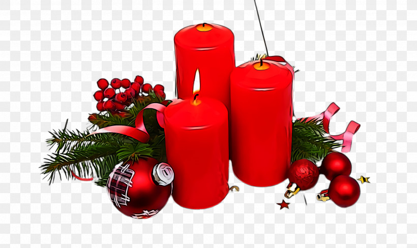 Christmas Decoration, PNG, 2592x1544px, Christmas Decoration, Berry, Candle, Christmas Ornament, Cranberry Download Free