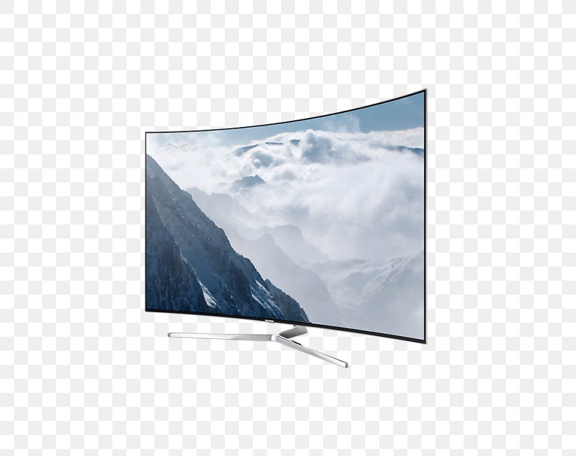 Ultra-high-definition Television Samsung KS9500 4K Resolution Smart TV, PNG, 650x650px, 4k Resolution, Ultrahighdefinition Television, Advertising, Computer Monitor, Computer Monitor Accessory Download Free