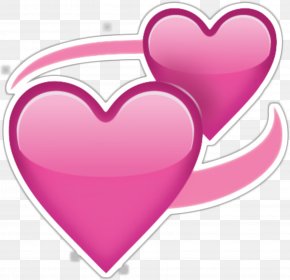 Blushing Emoji - Emoji Heart Love Sticker Clip Art PNG