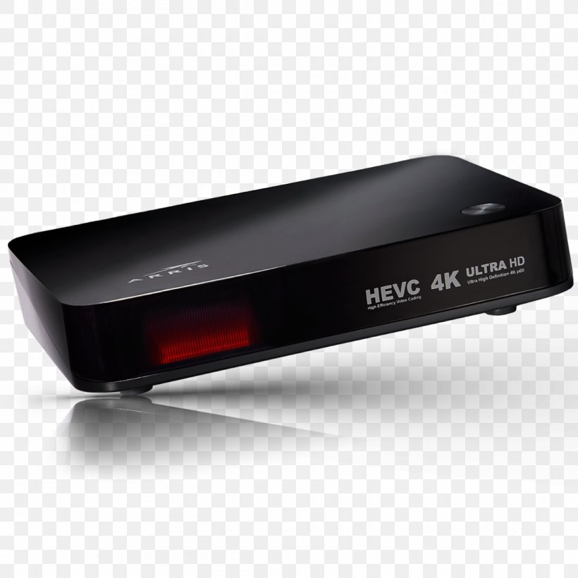High Efficiency Video Coding Set-top Box Ultra-high-definition Television High-dynamic-range Imaging, PNG, 1100x1100px, 4k Resolution, High Efficiency Video Coding, Arris Group Inc, Digital Video Recorders, Electronic Device Download Free