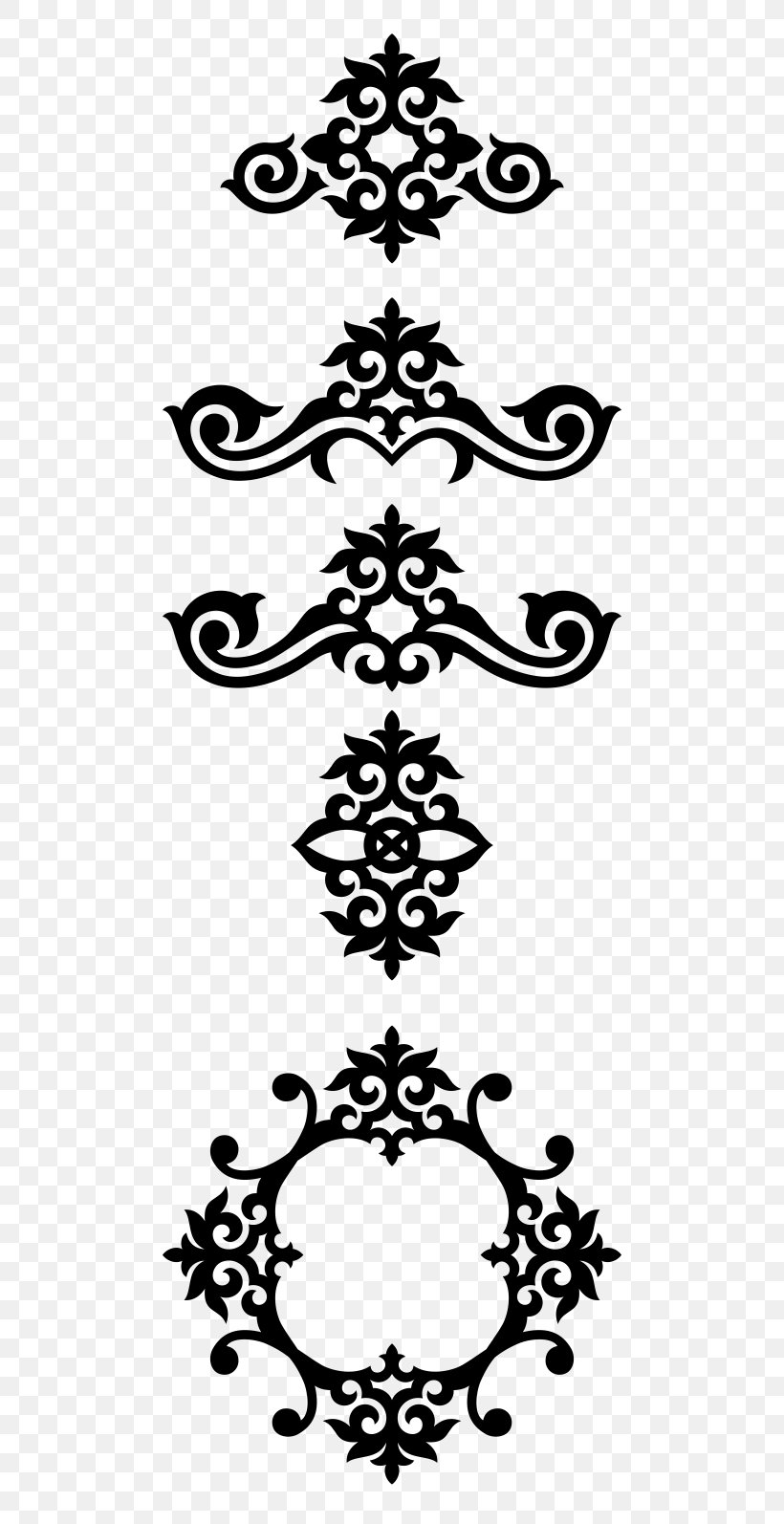 Ornament Vignette Photography, PNG, 560x1594px, Ornament, Abstract Art, Area, Black, Black And White Download Free