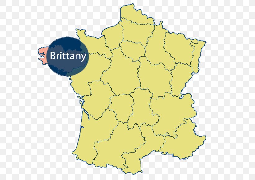 Regions Of France Brittany Blank Map Camargue, PNG, 641x579px, Regions Of France, Area, Blank Map, Brittany, Camargue Download Free