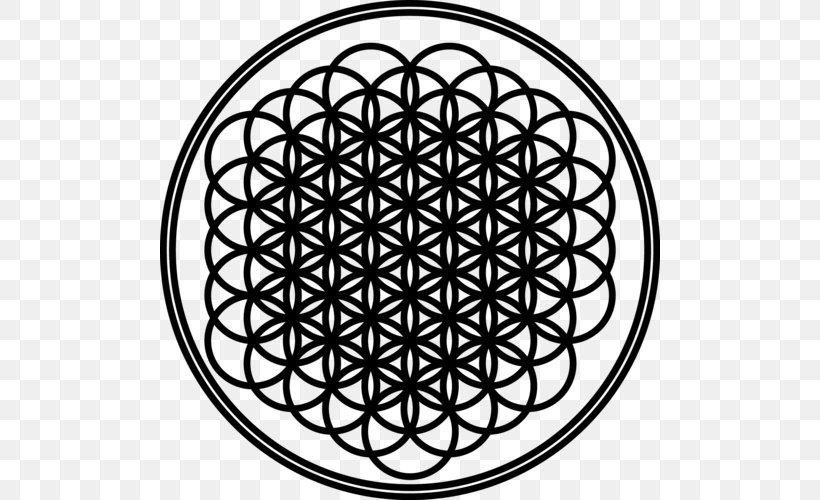 Bring Me The Horizon Sempiternal Sheffield And The Snakes Start To Sing That's The Spirit, PNG, 500x500px, Bring Me The Horizon, And The Snakes Start To Sing, Area, Bicycle Wheel, Black And White Download Free