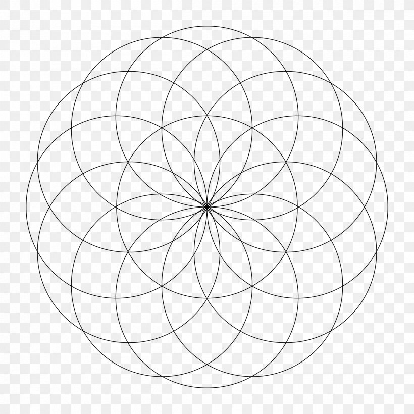 Drawing Circle Monochrome /m/02csf, PNG, 2400x2400px, Drawing, Area, Black And White, Coloring Book, Line Art Download Free