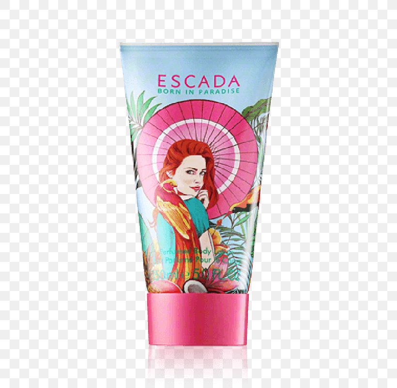 Lotion Escada Born In Paradise Perfume Born In Paradise By Escada For Women, PNG, 800x800px, Lotion, Cream, Eau De Toilette, Escada, Hair Download Free