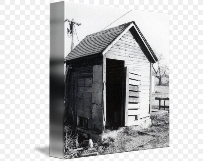 Shack Shed House Hut Log Cabin, PNG, 564x650px, Shack, Black And White, Building, Facade, Home Download Free