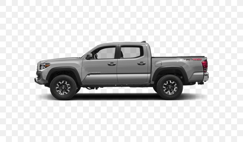 2018 Toyota Tacoma TRD Off Road Car Pickup Truck Four-wheel Drive, PNG, 640x480px, 2018 Toyota Tacoma, 2018 Toyota Tacoma Trd Off Road, Toyota, Automotive Design, Automotive Exterior Download Free