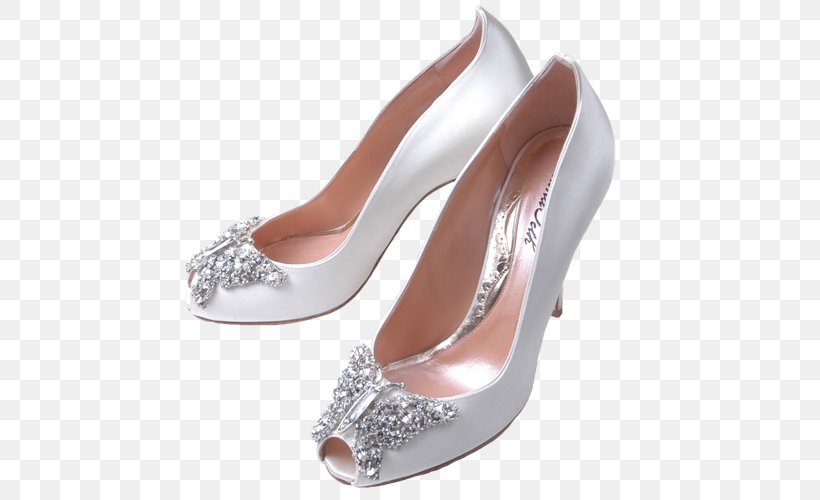 High-heeled Shoe Wedding Dress Bride, PNG, 500x500px, Shoe, Basic Pump, Beige, Bridal Shoe, Bride Download Free