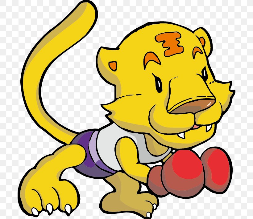 Tiger Lion Boxing Clip Art, PNG, 706x711px, Tiger, Animation, Area, Art, Artwork Download Free