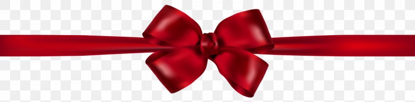 Red Ribbon Clip Art, PNG, 1300x322px, Red Ribbon, Awareness Ribbon, Blue Ribbon, Gift, Petal Download Free