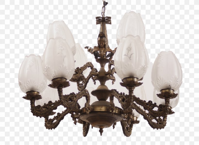 Chandelier Brass Glass Candlestick Lamp, PNG, 1500x1089px, Chandelier, Antique, Brass, Bronze, Candlestick Download Free