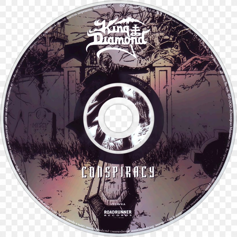 Compact Disc Conspiracy King Diamond Abigail Album, PNG, 1000x1000px, Watercolor, Cartoon, Flower, Frame, Heart Download Free