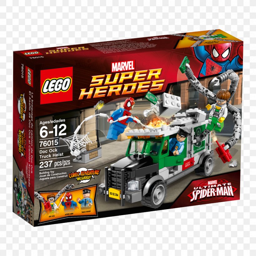 Lego Marvel Super Heroes Dr. Otto Octavius Amazon.com Spider-Man, PNG, 858x858px, Lego Marvel Super Heroes, Amazoncom, Black Friday, Bricklink, Dr Otto Octavius Download Free