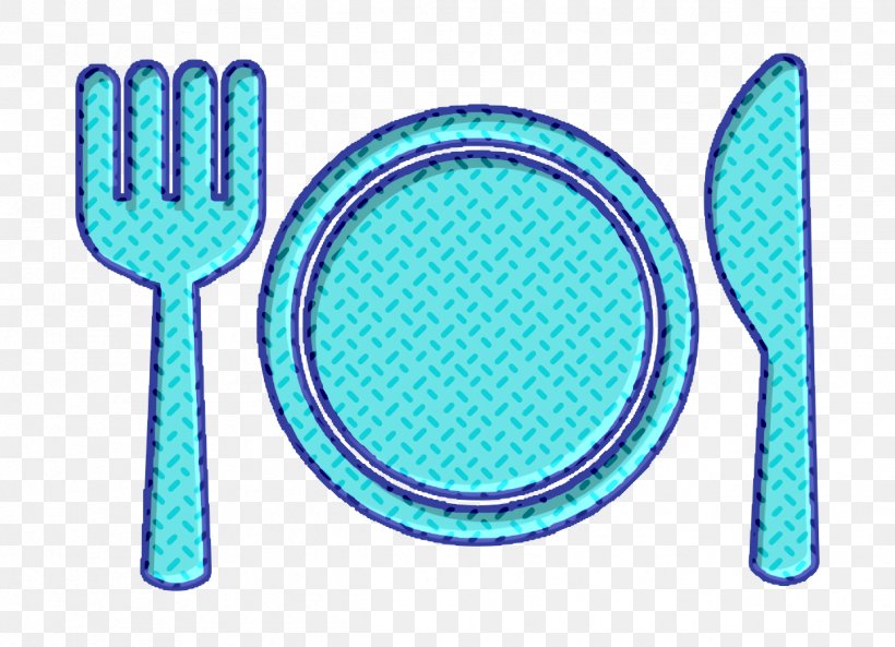 Plate Fork And Knife Icon Food Icon Lodgicons Icon, PNG, 1244x900px, Food Icon, Aqua, Turquoise Download Free