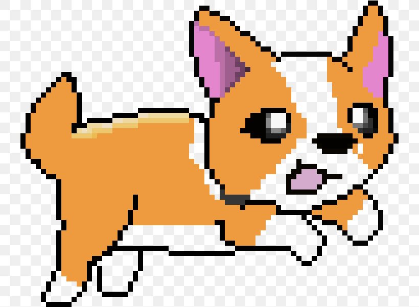 Dog Pixel Art, PNG, 741x601px, Pembroke Welsh Corgi, Breed, Cardigan Welsh Corgi, Cartoon, Dog Download Free