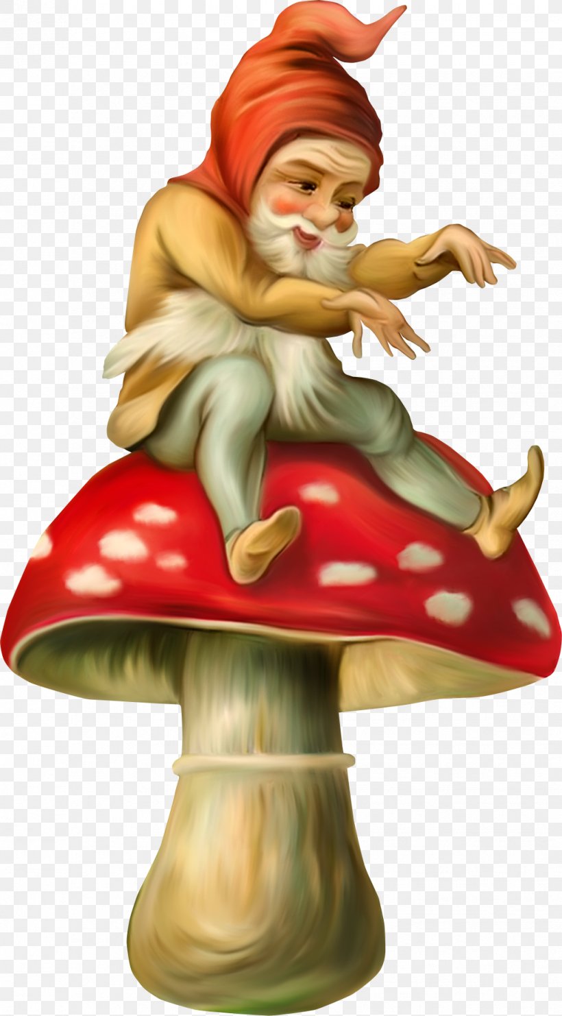 Garden Gnome Edible Mushroom Clip Art, PNG, 1018x1841px, Gnome, Art, Christmas, Christmas Decoration, Christmas Ornament Download Free