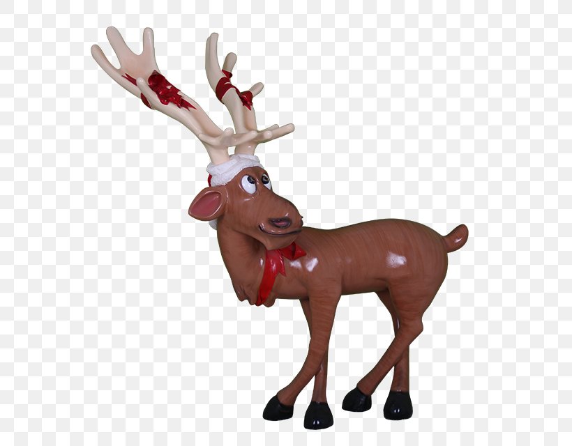 Santa Claus's Reindeer Horse Christmas, PNG, 640x640px, Reindeer, Animal, Animal Figure, Antler, Christmas Download Free