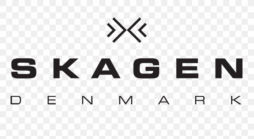 Skagen Denmark Watch Strap Logo Brand, PNG, 800x450px, Skagen Denmark, Area, Black, Black And White, Brand Download Free