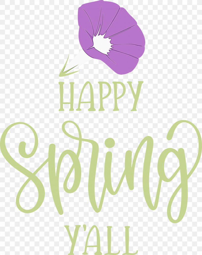 Floral Design, PNG, 2375x3000px, Happy Spring, Floral Design, Flower, Lavender, Lilac M Download Free
