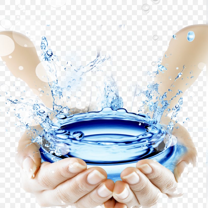 Water Treatment Water Efficiency Wallpaper, PNG, 1000x1000px, Water, Advertising, Blue, Creativity, Drinking Download Free
